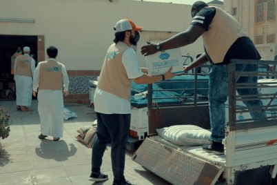 جمعية أيتام جدة توزع أكثر من 1510 سلة غذائية ضمن حملة مصباح يتيم