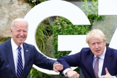 بوريس جونسون بعد لقاءه الأول مع جو بايدن قبل قمة G7: سنعمل معا بشكل أفضل