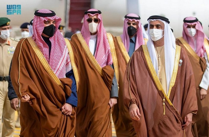 وصول عدد من وزراء الداخلية الخليجيين لحضور اختتام "أمن الخليج العربي 3"