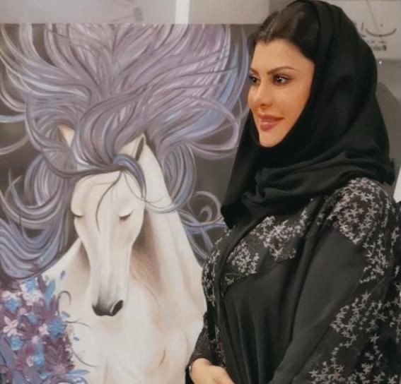 الأميرة دعاء بنت محمد تقف على إبداعات ذوي الهمم من الصم والبكم
