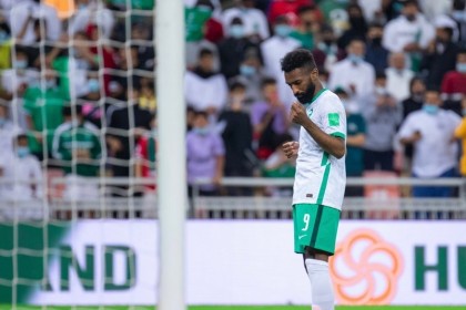 الأخضر السعودي يتخطى عقبة عمان  بهدف في تصفيات كأس العالم
