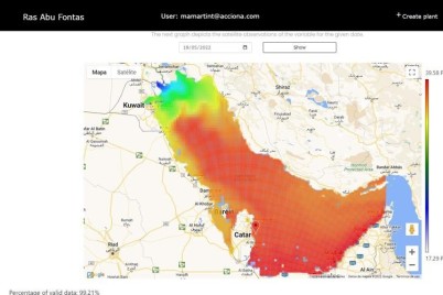 أكسيونا تنشر أقمار صناعية للتنبؤ بجودة مياه البحار لمحطات تحلية المياه في الشرق الأوسط