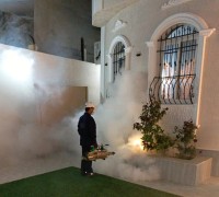رش 1800 منزل وحديقة في الطائف ببرنامج رصد ومعالجة المهددات البيئية
