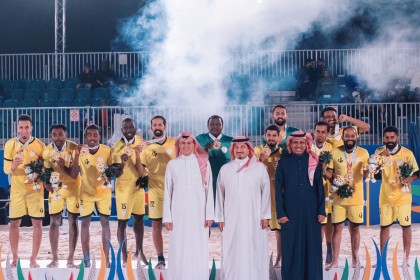 "الألعاب السعودية"….تتوّج أبطال الكرة الشاطئية والمبارزة والنصر والشباب في نهائي صالات السيدات