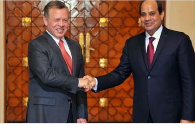 الرئيس المصري والعاهل الأردني يرحبان بالهدنة الإنسانية ويجددان رفضهما لتهجير الفلسطينيين