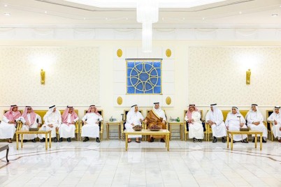"سعود بن طلال"….يقدّم واجب العزاء في حرم المغلوث