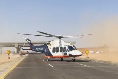 "الاسعاف الجوي"....ينقل مصاباً  بحالة خطيرة لمستشفى بريدة المركزي